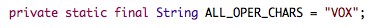 Adding an Operator